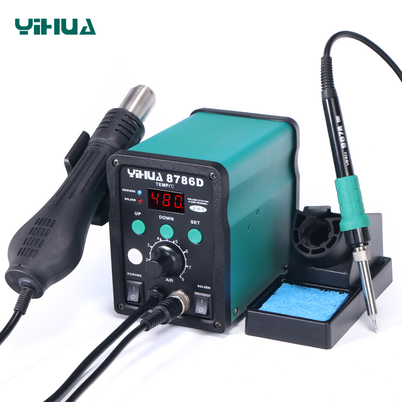 YIHUA 8786D Sp jkovacia Stanica 2v1 Techfun sk Naj Arduino Shop