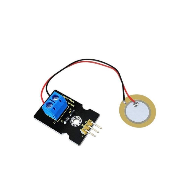 Tlaku Sensor Arduino Analógový piezoelektrický senzor vibrácií KS-0272 - Techfun