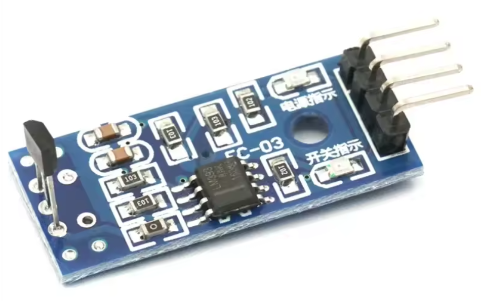 hall effect sensor front